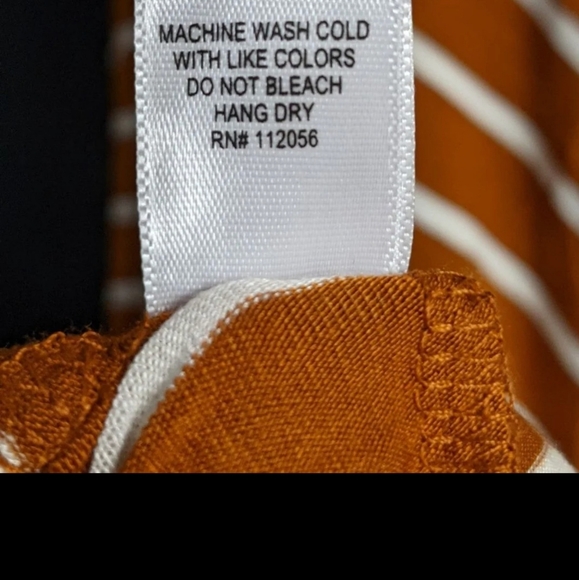 SOLD SOLD SOLDIvory Stripe Maxi Dress W/Pockets - Picture 9 of 11